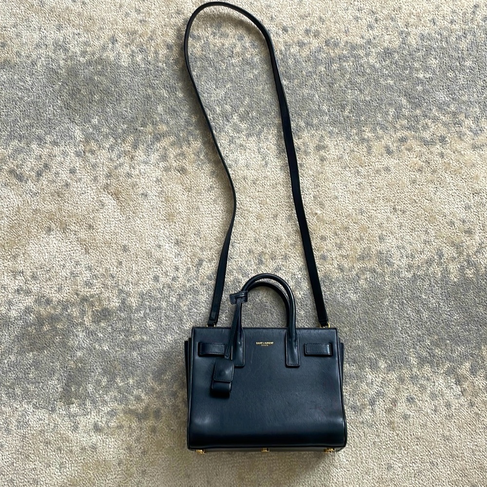 Classic Sac De Jour nano in smooth leather